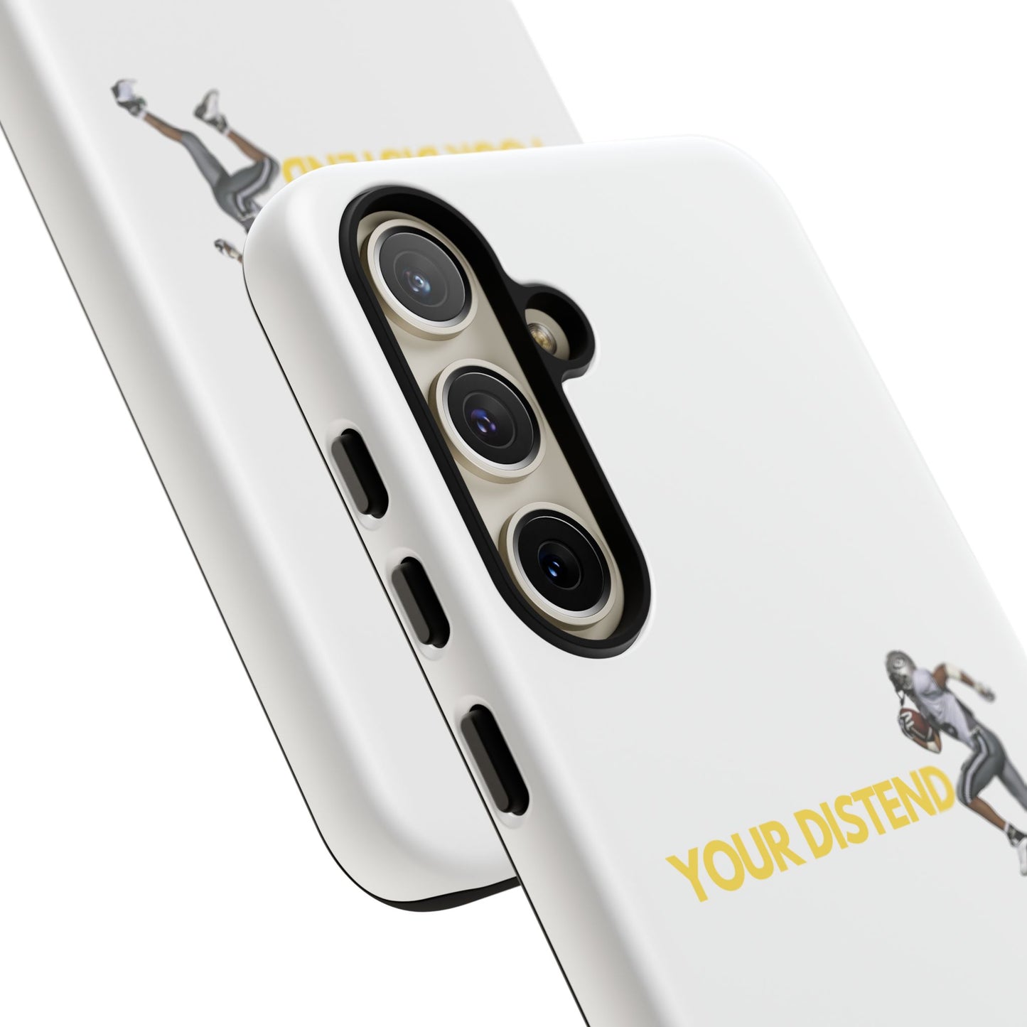Athlete’s Edge Customizable Tough Phone Case - Durable Sports Design for iPhone/Samsung, Perfect Personalized Gift for Sports Lovers
