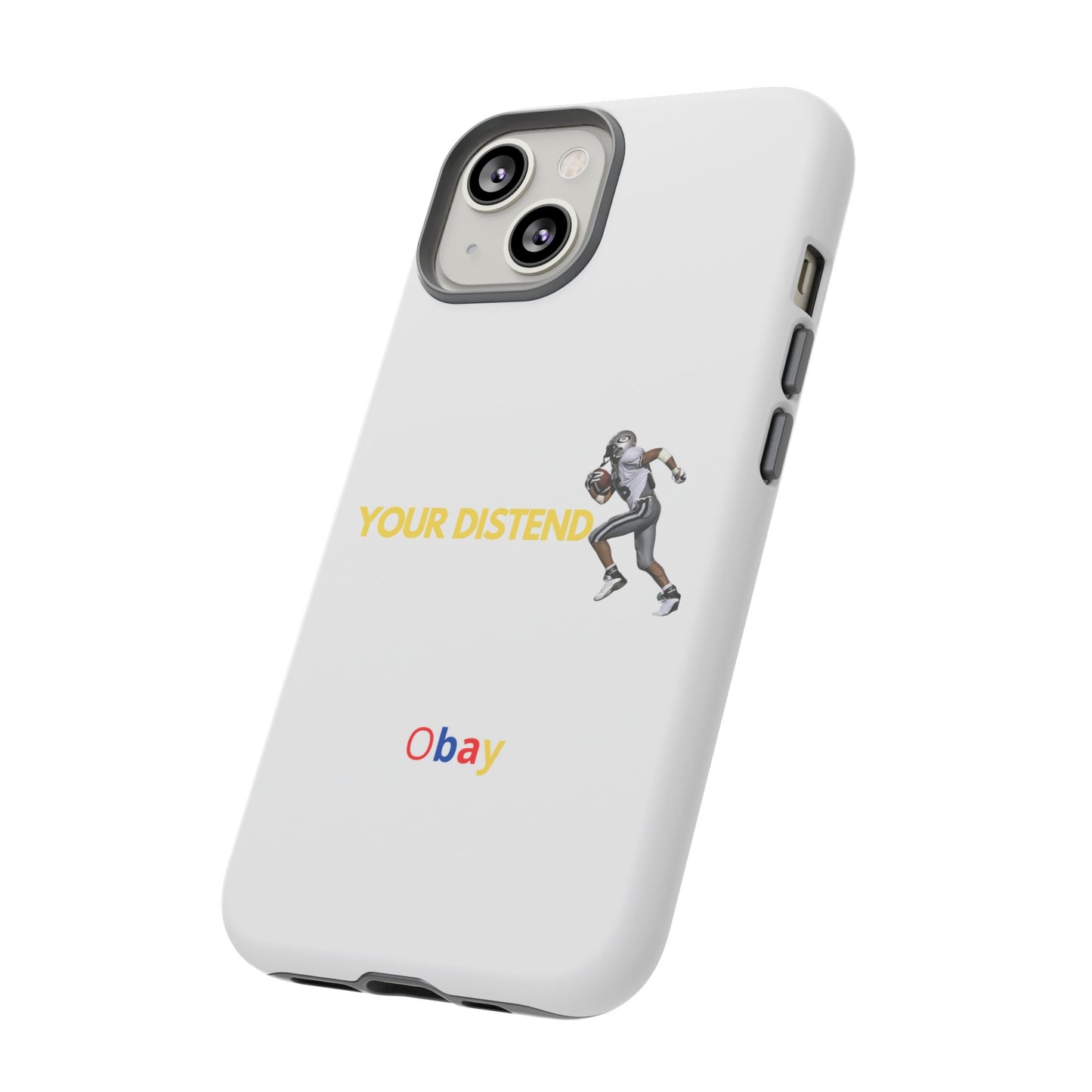 Athlete’s Edge Customizable Tough Phone Case - Durable Sports Design for iPhone/Samsung, Perfect Personalized Gift for Sports Lovers