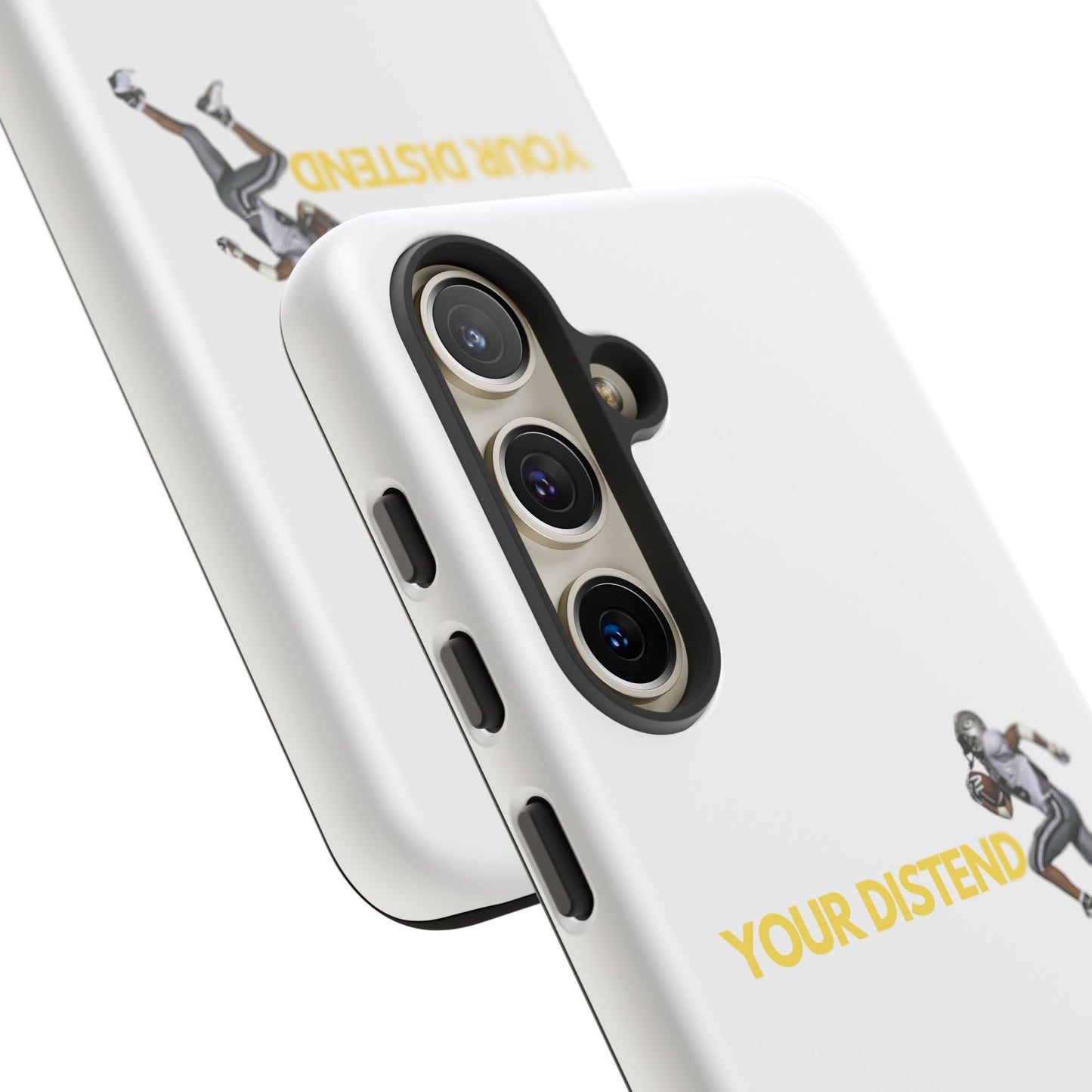 Athlete’s Edge Customizable Tough Phone Case - Durable Sports Design for iPhone/Samsung, Perfect Personalized Gift for Sports Lovers