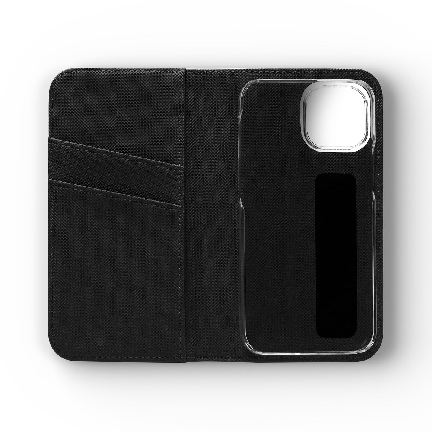 Champion's Motivational Flip Case | Inspirational Quote Phone Accessory for Fitness Enthusiasts