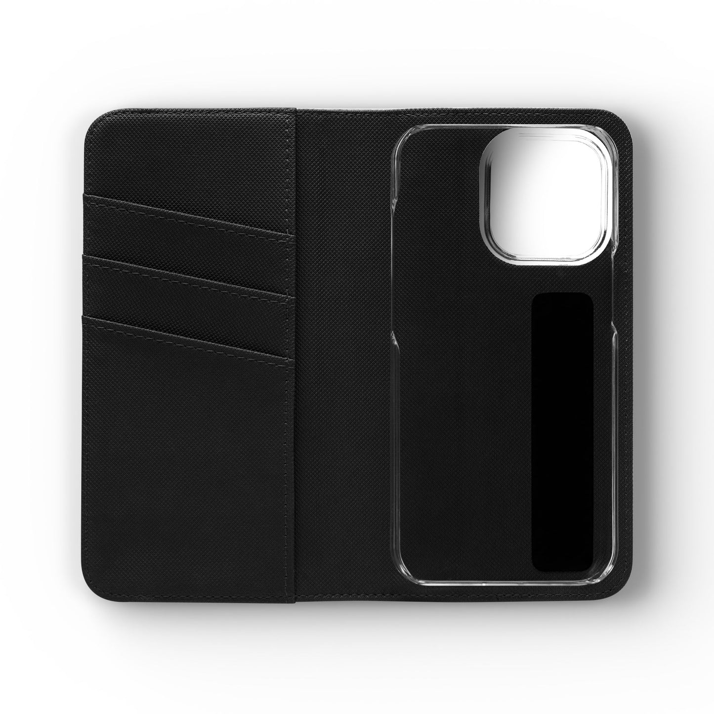 Champion's Motivational Flip Case | Inspirational Quote Phone Accessory for Fitness Enthusiasts