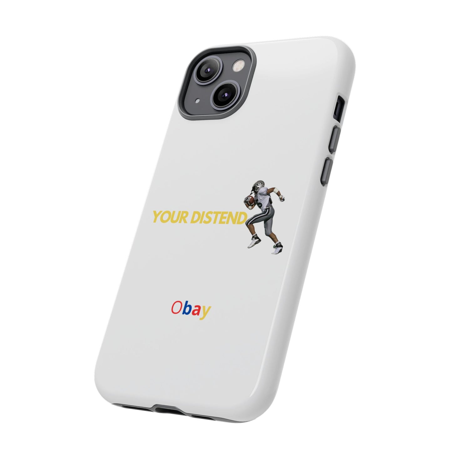 Athlete’s Edge Customizable Tough Phone Case - Durable Sports Design for iPhone/Samsung, Perfect Personalized Gift for Sports Lovers