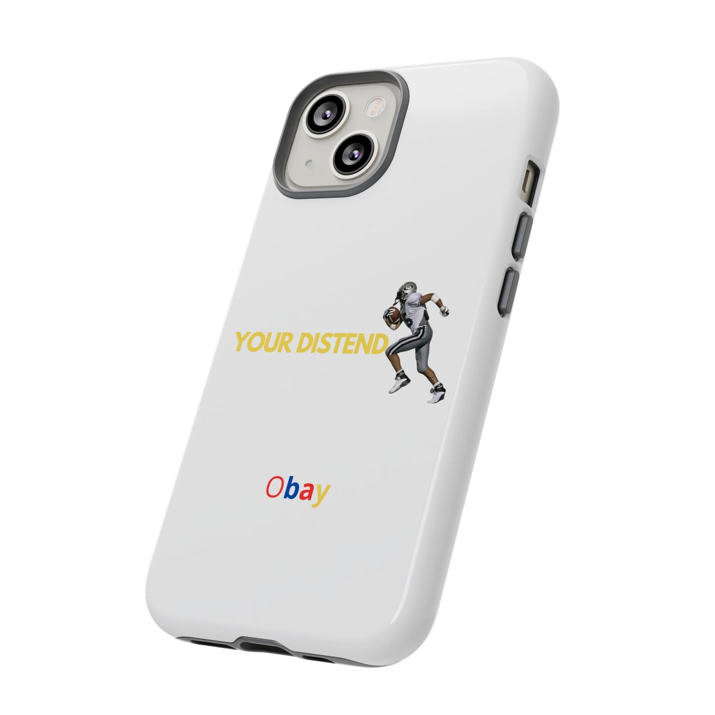Athlete’s Edge Customizable Tough Phone Case - Durable Sports Design for iPhone/Samsung, Perfect Personalized Gift for Sports Lovers