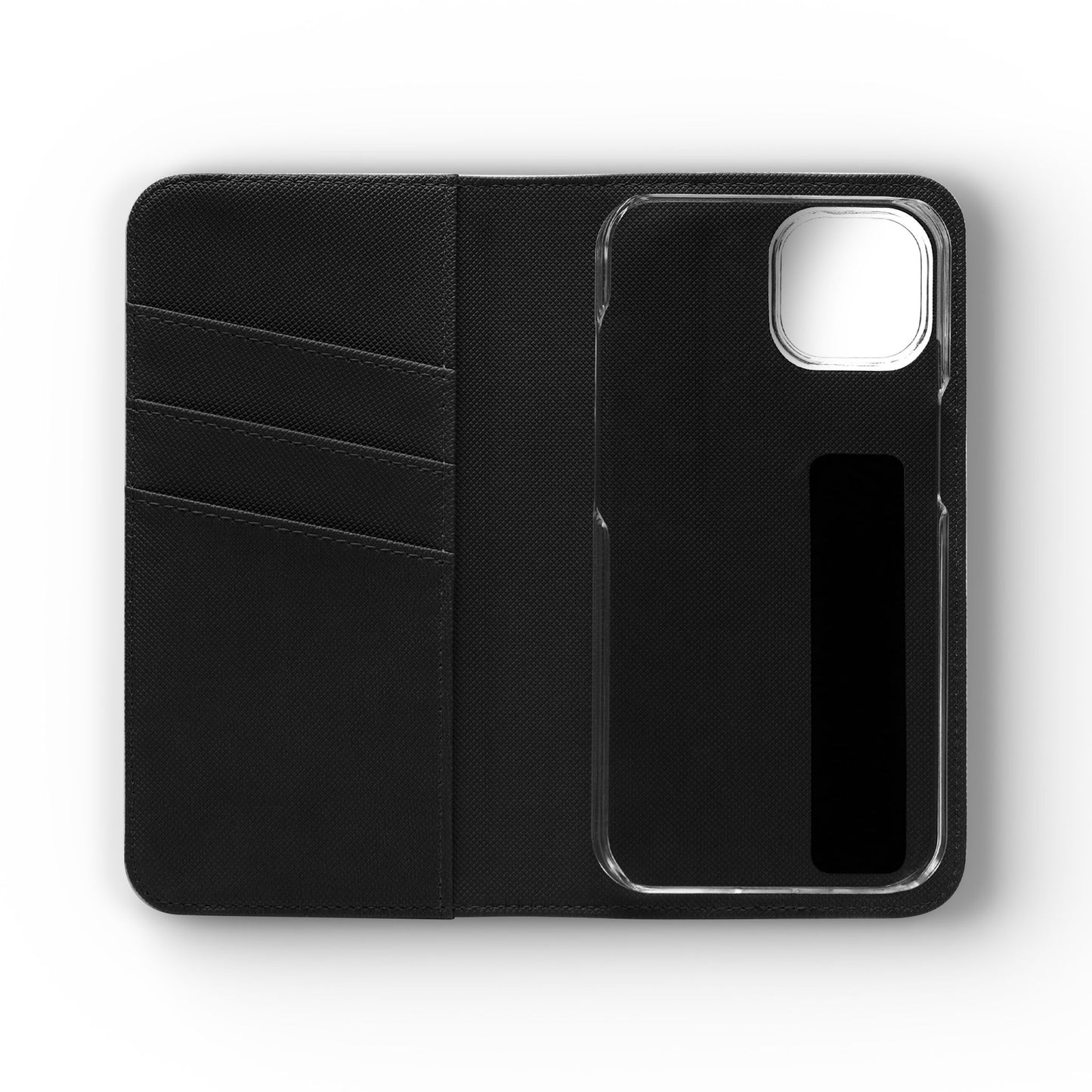 Champion's Motivational Flip Case | Inspirational Quote Phone Accessory for Fitness Enthusiasts