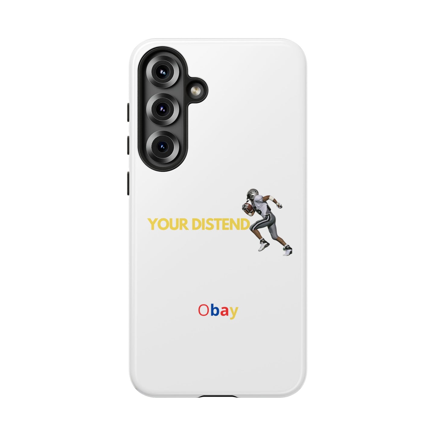 Athlete’s Edge Customizable Tough Phone Case - Durable Sports Design for iPhone/Samsung, Perfect Personalized Gift for Sports Lovers