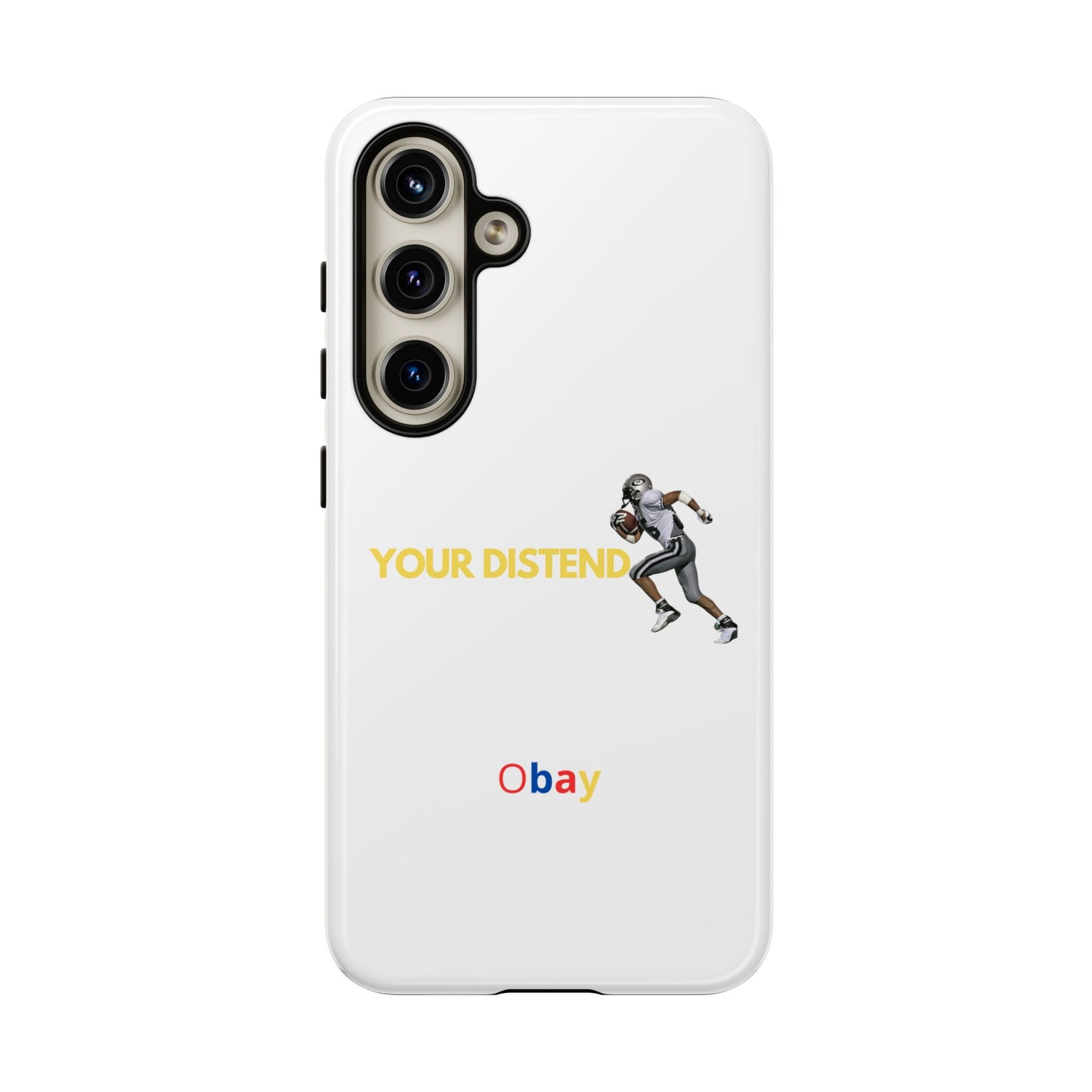 Athlete’s Edge Customizable Tough Phone Case - Durable Sports Design for iPhone/Samsung, Perfect Personalized Gift for Sports Lovers