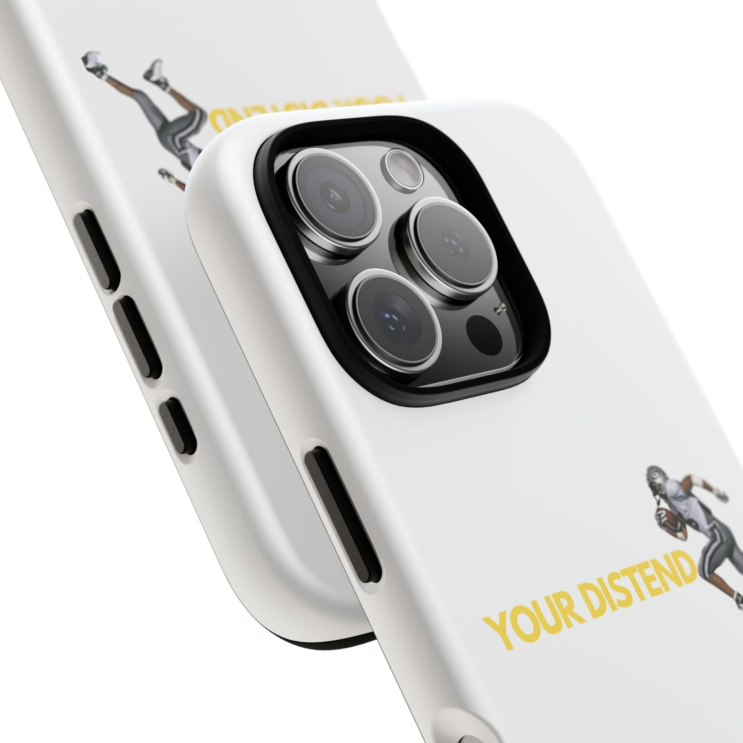 Athlete’s Edge Customizable Tough Phone Case - Durable Sports Design for iPhone/Samsung, Perfect Personalized Gift for Sports Lovers