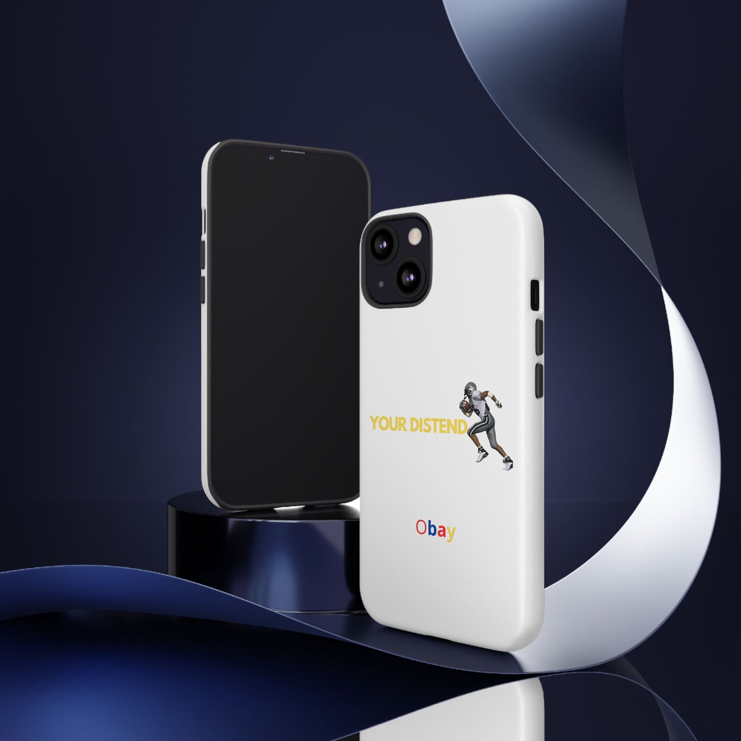 Athlete’s Edge Customizable Tough Phone Case - Durable Sports Design for iPhone/Samsung, Perfect Personalized Gift for Sports Lovers