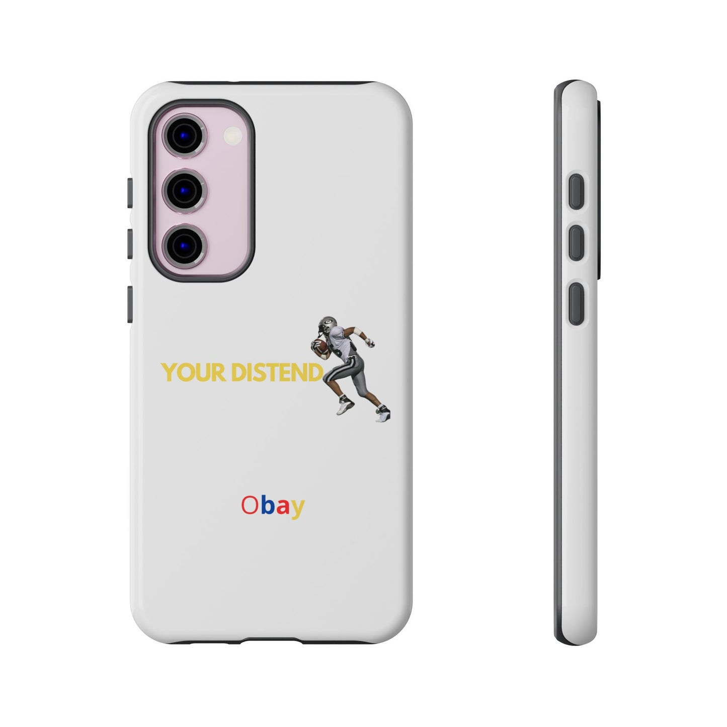 Athlete’s Edge Customizable Tough Phone Case - Durable Sports Design for iPhone/Samsung, Perfect Personalized Gift for Sports Lovers