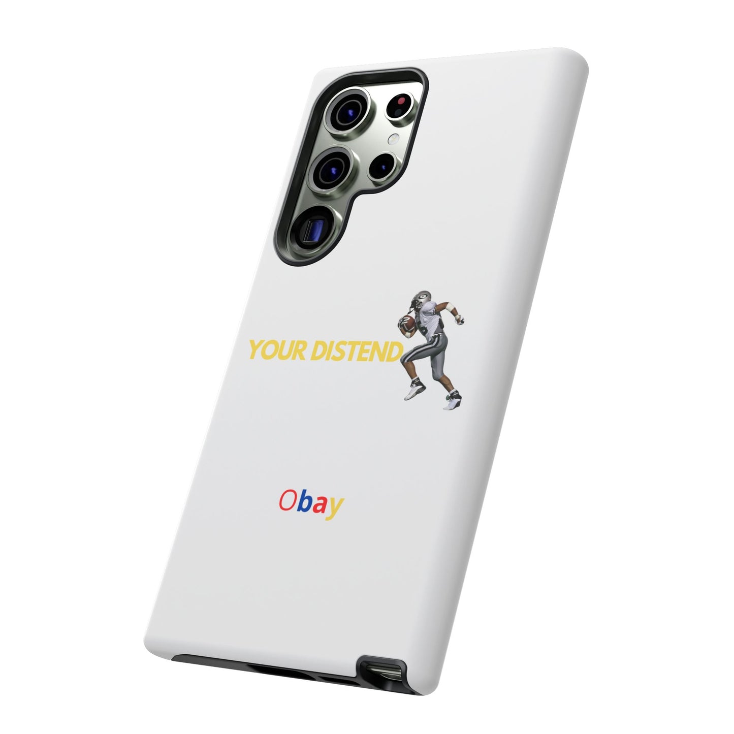 Athlete’s Edge Customizable Tough Phone Case - Durable Sports Design for iPhone/Samsung, Perfect Personalized Gift for Sports Lovers