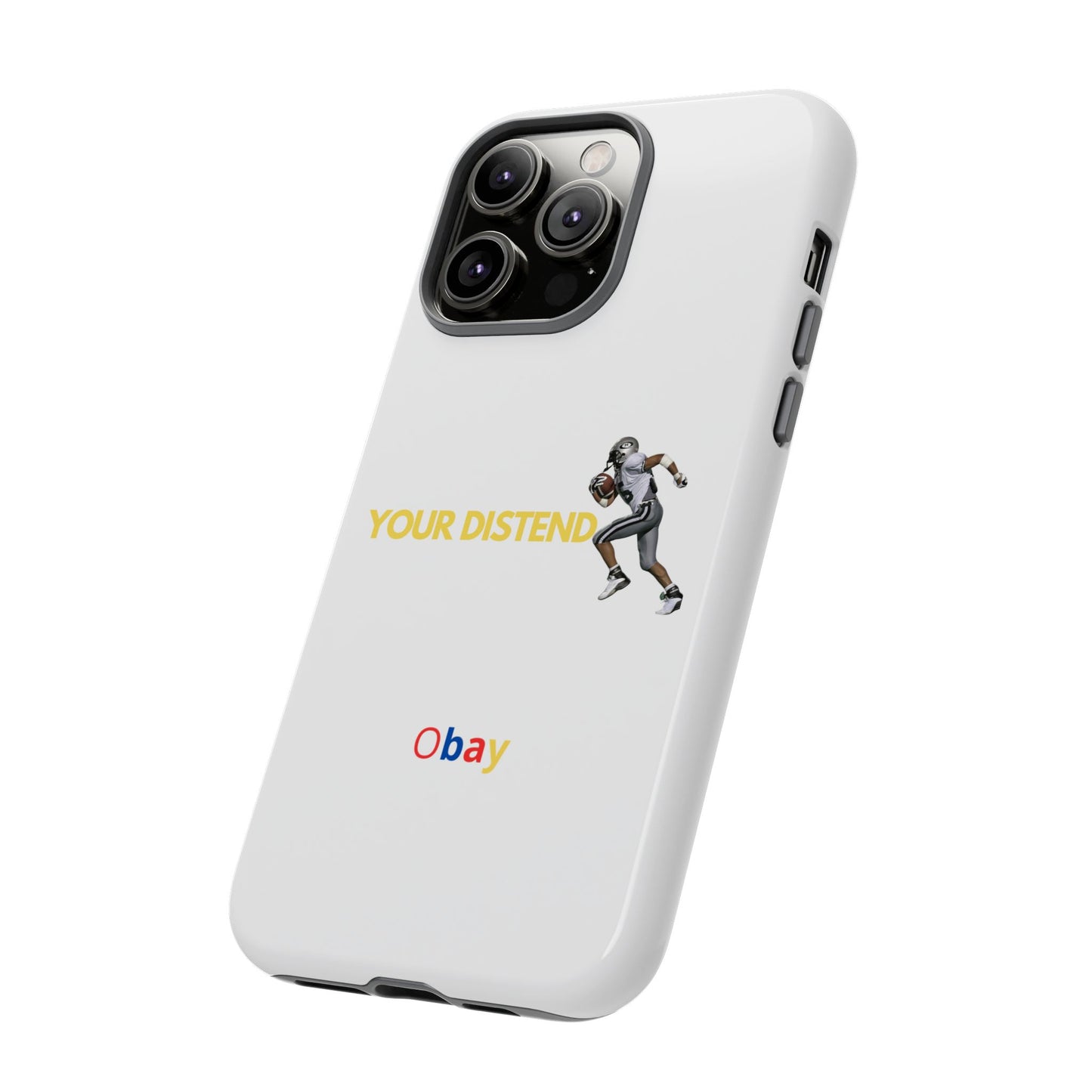 Athlete’s Edge Customizable Tough Phone Case - Durable Sports Design for iPhone/Samsung, Perfect Personalized Gift for Sports Lovers