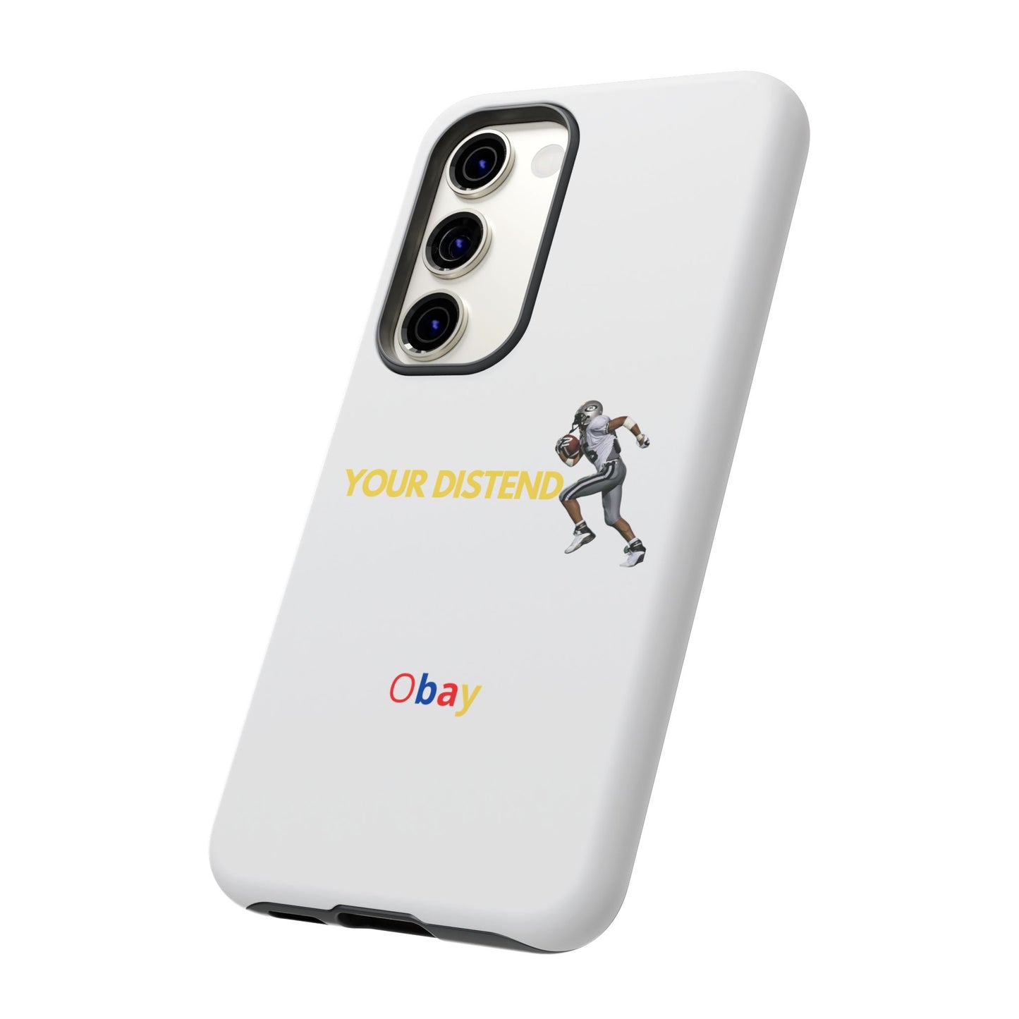 Athlete’s Edge Customizable Tough Phone Case - Durable Sports Design for iPhone/Samsung, Perfect Personalized Gift for Sports Lovers