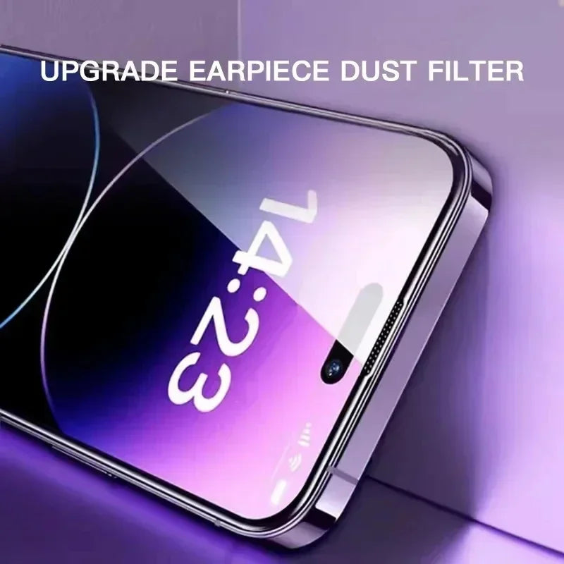 Oleophobic Coating Screen Protector for iPhone - 3 Pack