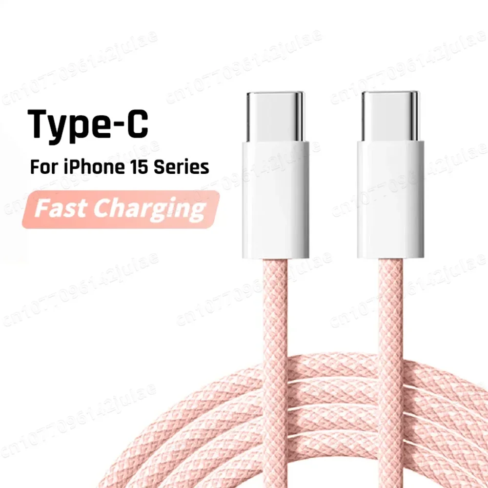 Original PD 60W Fast Charger - 6A USB-C Cable for iPhone 15/16 Pro MAX & Samsung S24 - Quick Charge Power