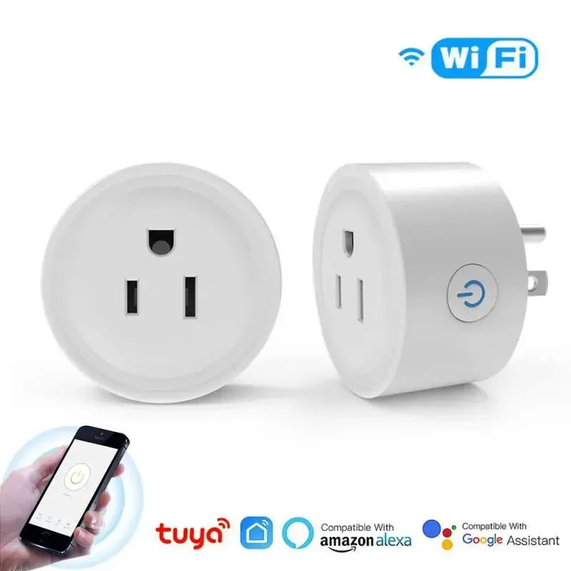 Smart WiFi Plug with Power Monitor - 20A UK Socket