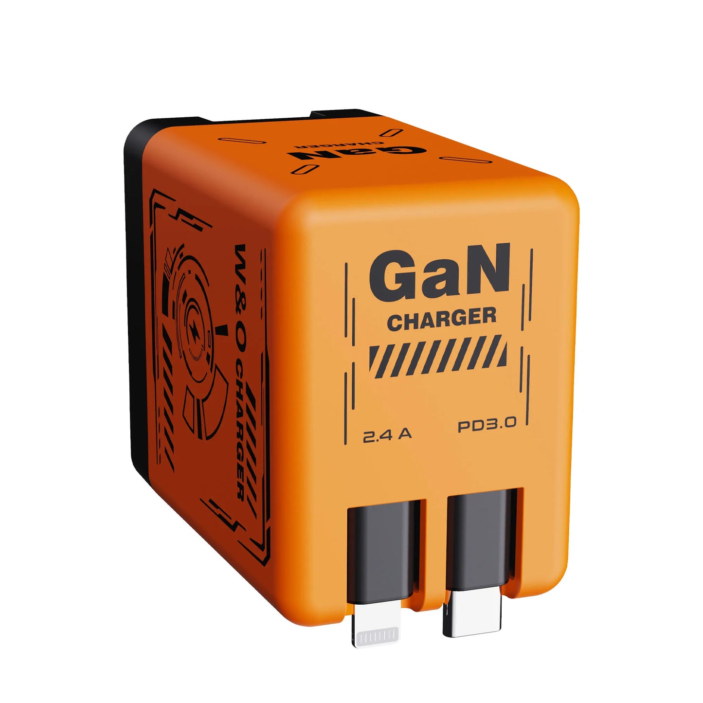 20W GaN Fast Charging Cable - USB-C to Lightning - Liquid Silicone Cable