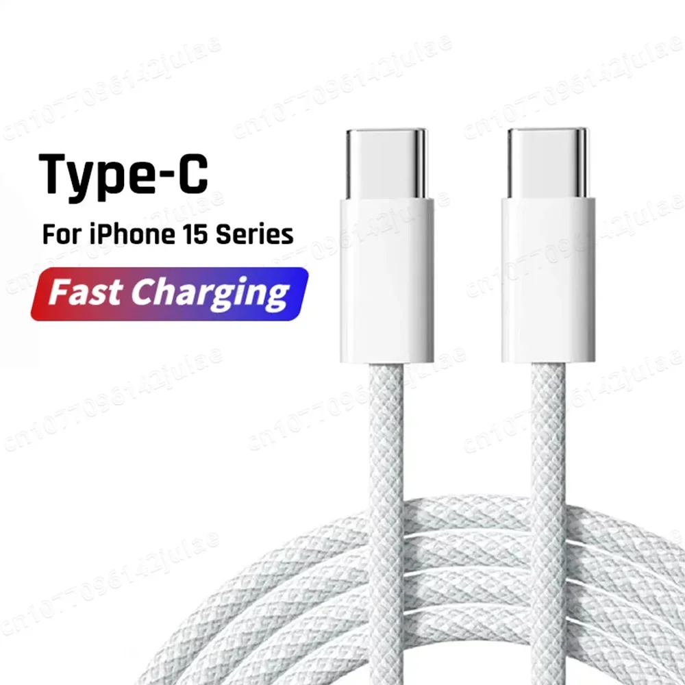 Original PD 60W Fast Charger - 6A USB-C Cable for iPhone 15/16 Pro MAX & Samsung S24 - Quick Charge Power