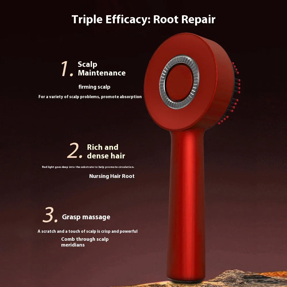 Revitalize Your Scalp: Top-Rated Red Light Vibration Massage Comb for Hair Growth & Nourishment