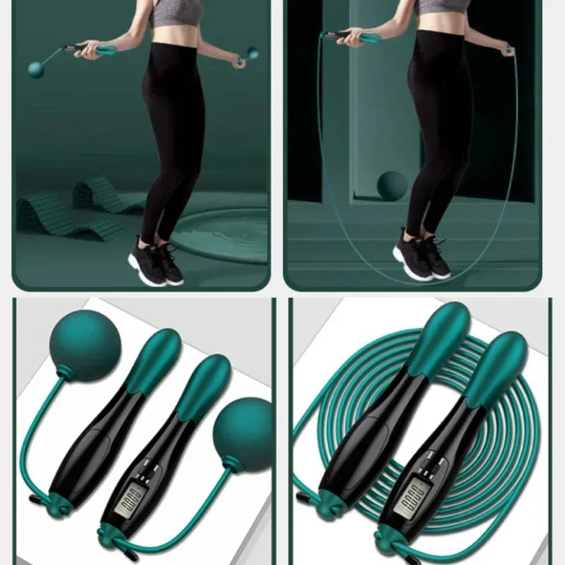 Steel PVC Counting Jump Rope Ball
