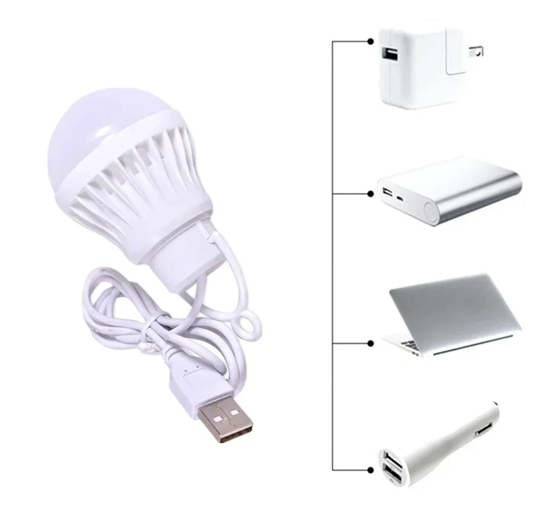 Portable 3W/5W/7W LED Lantern Camp LightsBulb for Outdoor Adventures