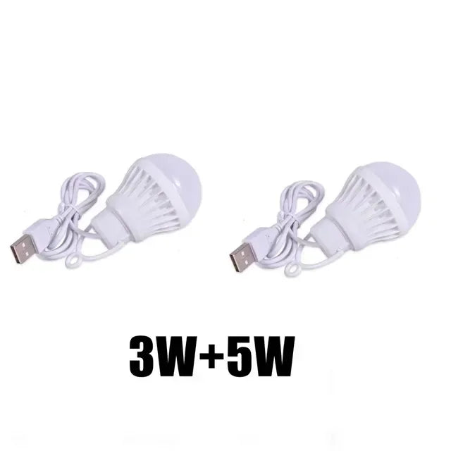 Portable 3W/5W/7W LED Lantern Camp LightsBulb for Outdoor Adventures