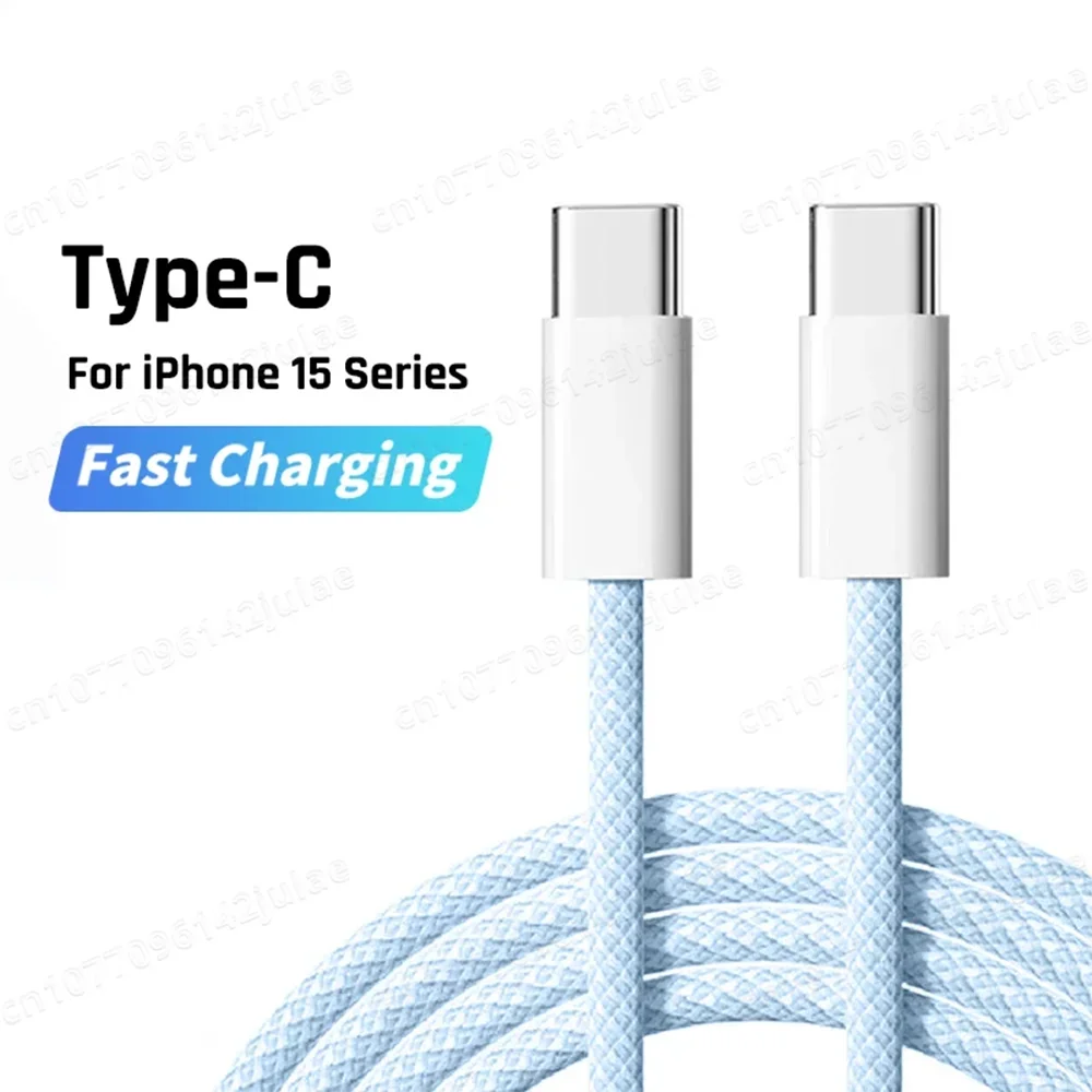 Original PD 60W Fast Charger - 6A USB-C Cable for iPhone 15/16 Pro MAX & Samsung S24 - Quick Charge Power