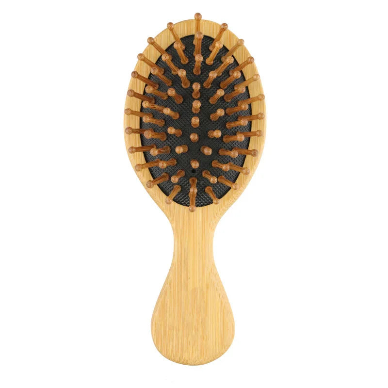 Bamboo Wooden Hair Brush | Scalp Massager for Hair Growth - BeautyBrush