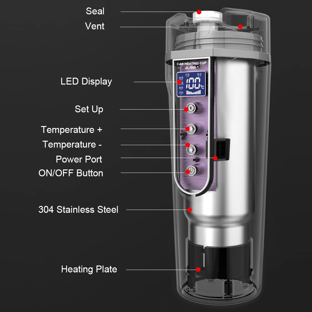 Portable Stainless Steel Warmer Cup