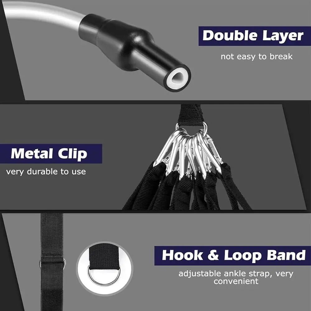 OB Resistance Tension Pull Rope Bands Set