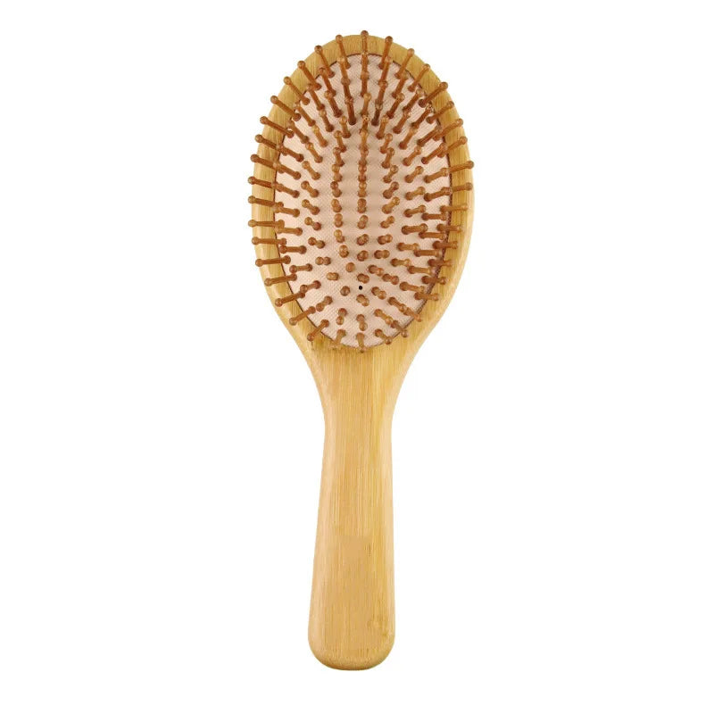 Bamboo Wooden Hair Brush | Scalp Massager for Hair Growth - BeautyBrush