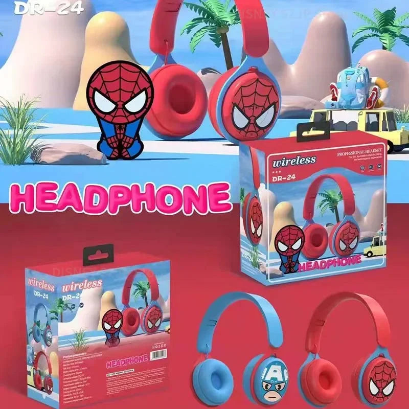 Disney Marvel Wireless Bluetooth Foldable HIFI Surround Sound Headphones