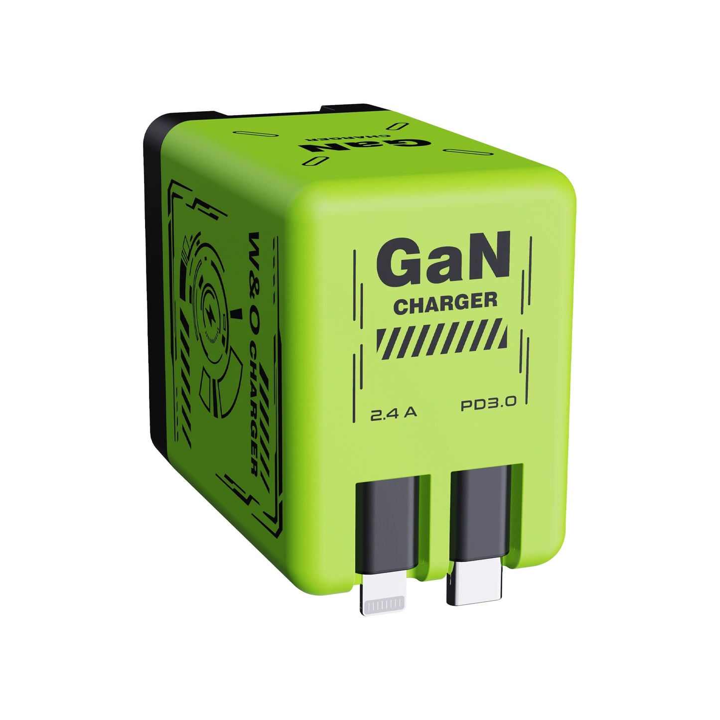 20W GaN Fast Charging Cable - USB-C to Lightning - Liquid Silicone Cable