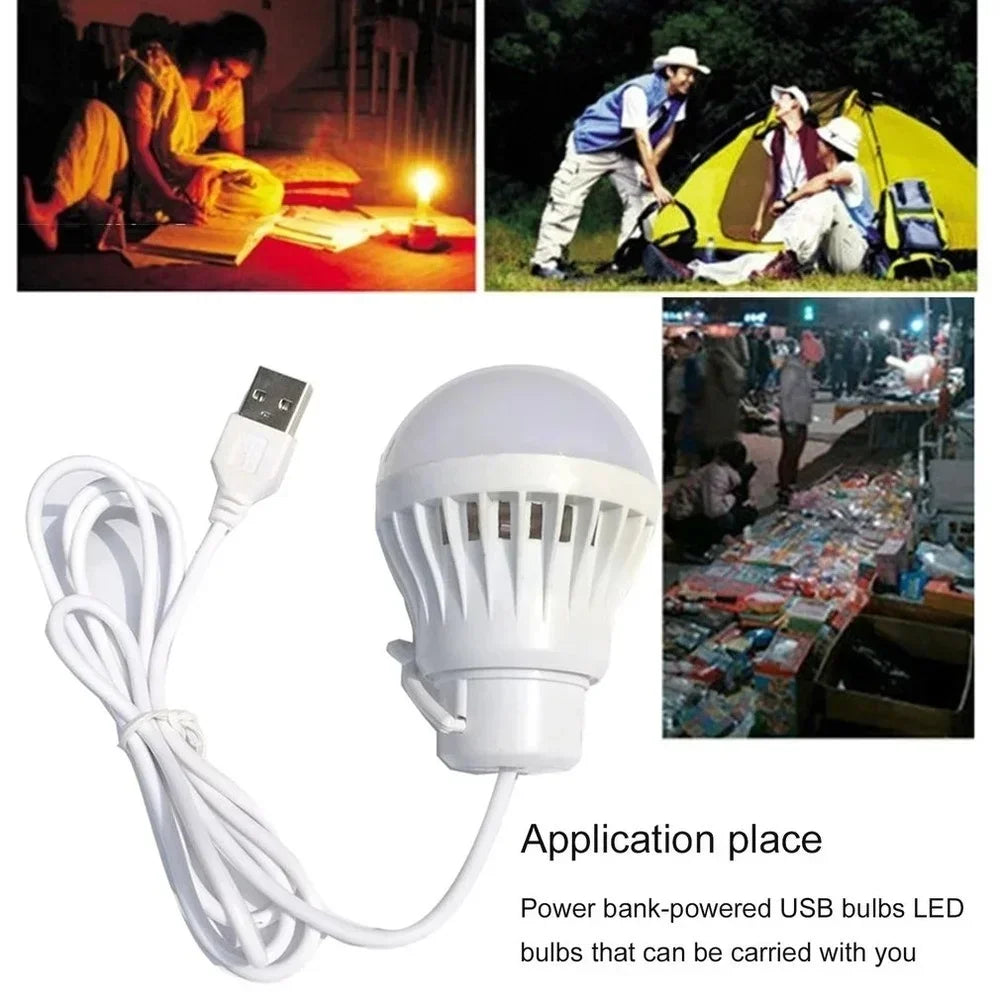 Portable 3W/5W/7W LED Lantern Camp LightsBulb for Outdoor Adventures