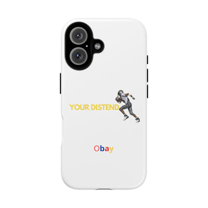 Athlete’s Edge Customizable Tough Phone Case - Durable Sports Design for iPhone/Samsung, Perfect Personalized Gift for Sports Lovers