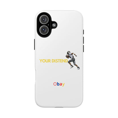 Athlete’s Edge Customizable Tough Phone Case - Durable Sports Design for iPhone/Samsung, Perfect Personalized Gift for Sports Lovers