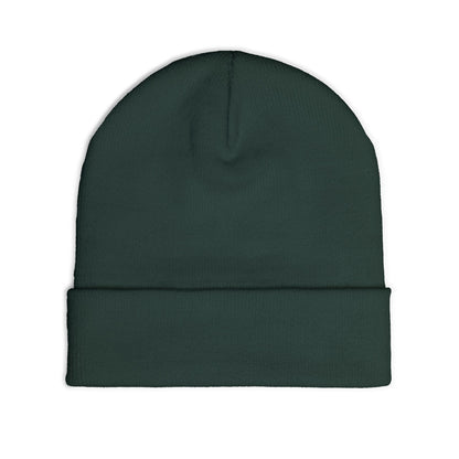 Cozy Knit Beanie - Vibrant Embroidery, Stylish Winter Hat for All, Perfect Outdoor Accessory
