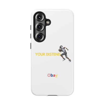Athlete’s Edge Customizable Tough Phone Case - Durable Sports Design for iPhone/Samsung, Perfect Personalized Gift for Sports Lovers