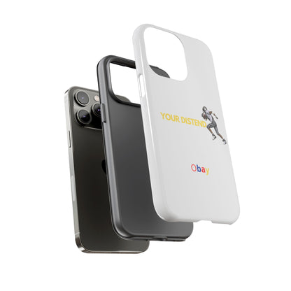 Athlete’s Edge Customizable Tough Phone Case - Durable Sports Design for iPhone/Samsung, Perfect Personalized Gift for Sports Lovers
