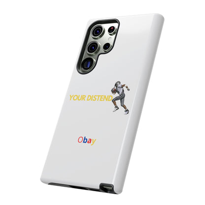 Athlete’s Edge Customizable Tough Phone Case - Durable Sports Design for iPhone/Samsung, Perfect Personalized Gift for Sports Lovers