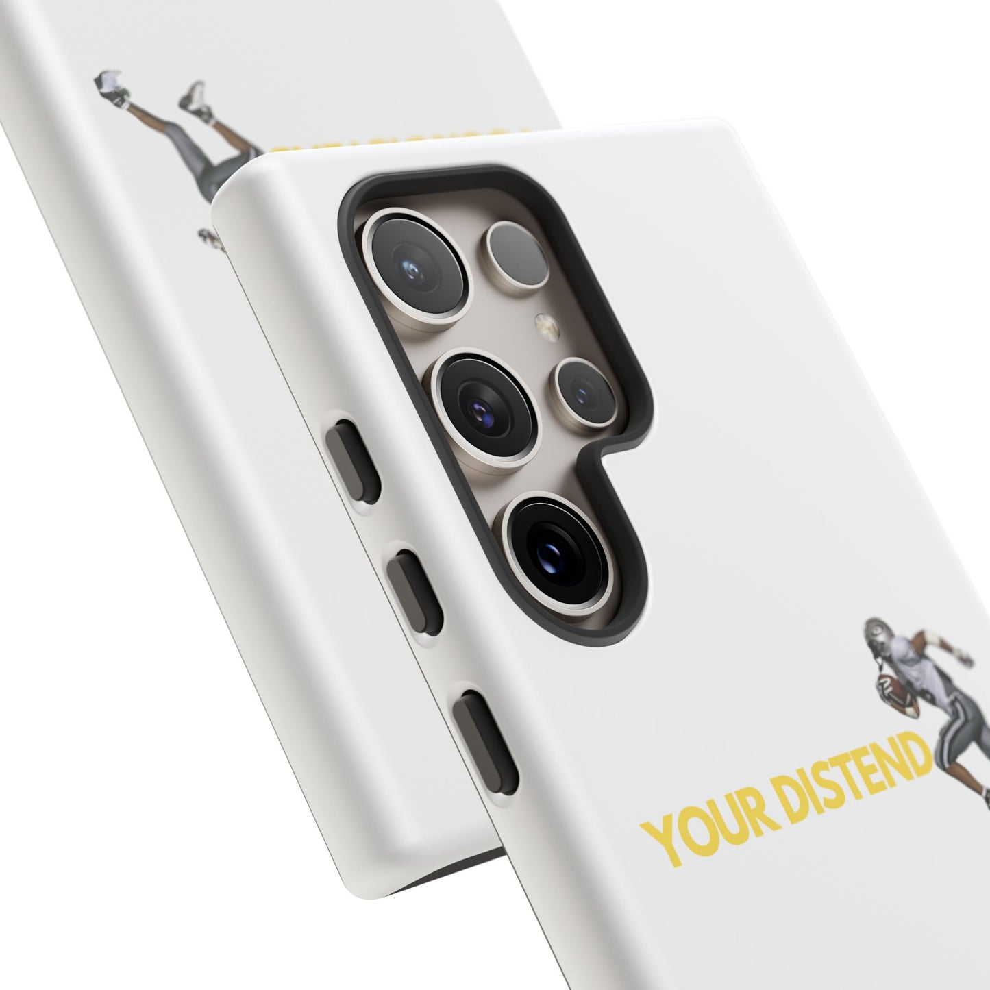 Athlete’s Edge Customizable Tough Phone Case - Durable Sports Design for iPhone/Samsung, Perfect Personalized Gift for Sports Lovers