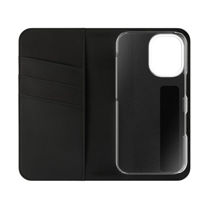 Champion's Motivational Flip Case | Inspirational Quote Phone Accessory for Fitness Enthusiasts