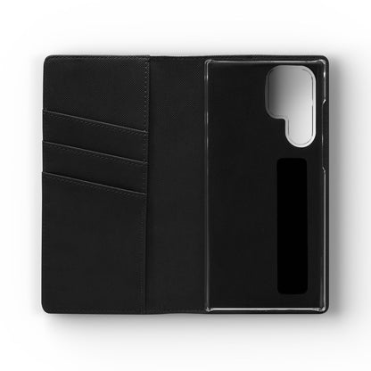 Champion's Motivational Flip Case | Inspirational Quote Phone Accessory for Fitness Enthusiasts