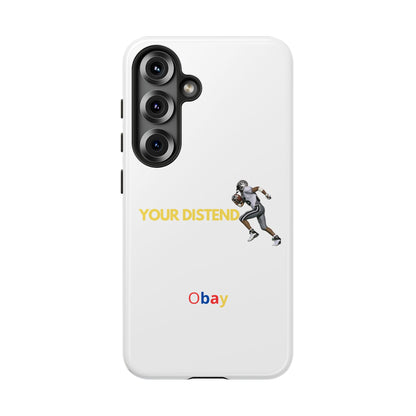 Athlete’s Edge Customizable Tough Phone Case - Durable Sports Design for iPhone/Samsung, Perfect Personalized Gift for Sports Lovers