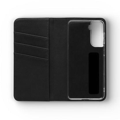 Champion's Motivational Flip Case | Inspirational Quote Phone Accessory for Fitness Enthusiasts