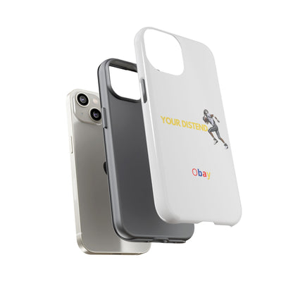 Athlete’s Edge Customizable Tough Phone Case - Durable Sports Design for iPhone/Samsung, Perfect Personalized Gift for Sports Lovers