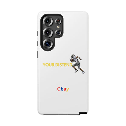 Athlete’s Edge Customizable Tough Phone Case - Durable Sports Design for iPhone/Samsung, Perfect Personalized Gift for Sports Lovers