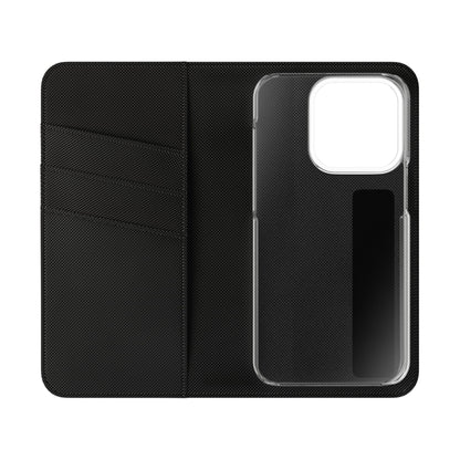 Champion's Motivational Flip Case | Inspirational Quote Phone Accessory for Fitness Enthusiasts