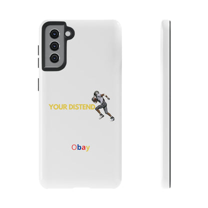 Athlete’s Edge Customizable Tough Phone Case - Durable Sports Design for iPhone/Samsung, Perfect Personalized Gift for Sports Lovers