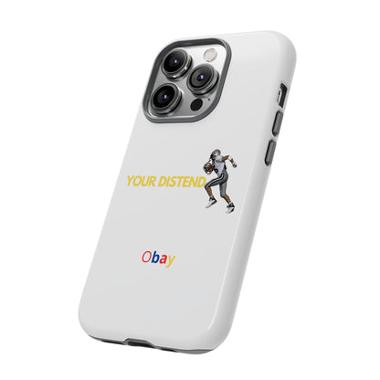 Athlete’s Edge Customizable Tough Phone Case - Durable Sports Design for iPhone/Samsung, Perfect Personalized Gift for Sports Lovers