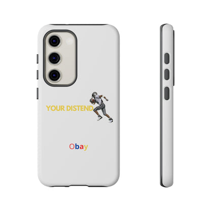 Athlete’s Edge Customizable Tough Phone Case - Durable Sports Design for iPhone/Samsung, Perfect Personalized Gift for Sports Lovers
